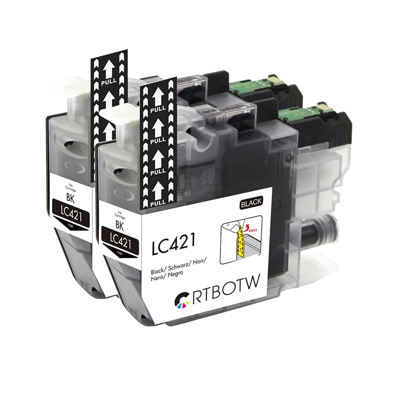 LC421XL LC421 421XL Совместимый картридж для принтера Brother DCP-J1050DW MFC-J1010DW DCP-J1140DW
