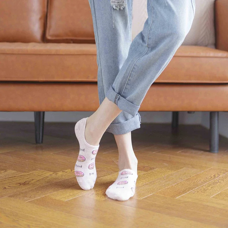 5 pares de calcetines cortos sección delgada calcetines náuticos para niños calcetines náuticos a rayas blancas y negras Ins Tide versátiles