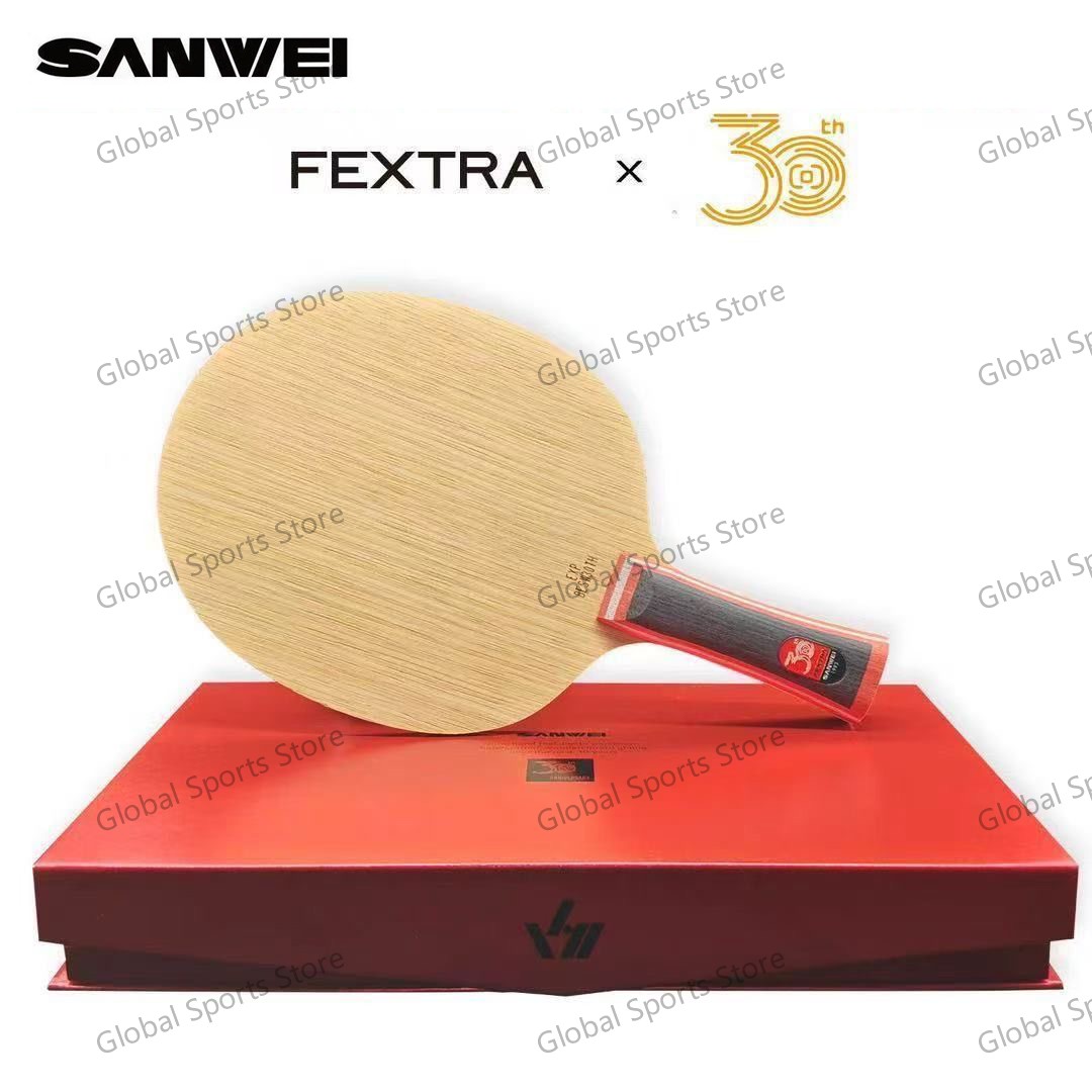 SANWEI FEXTRA 7 30-е лезвие для настольного тенниса FEXTRA VII Anniversary Edition Ракетка для настольного тенниса Профессиональная 7-слойная ракетка из чистого дерева