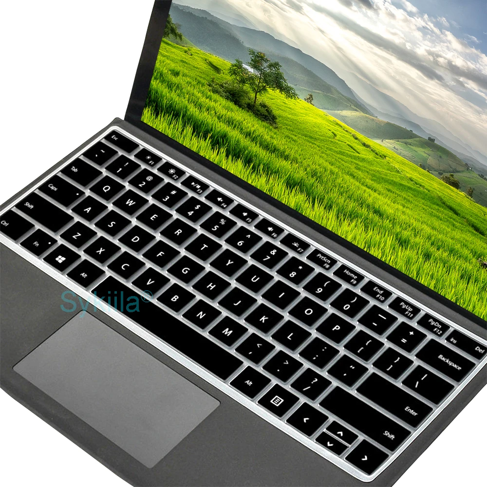 Funda de teclado para Microsoft Surface Pro 9 7 8 7+ 6 5 4 3 X portátil de estudio GO 2 Book 3 RT funda protectora de silicona 13 15 TPU