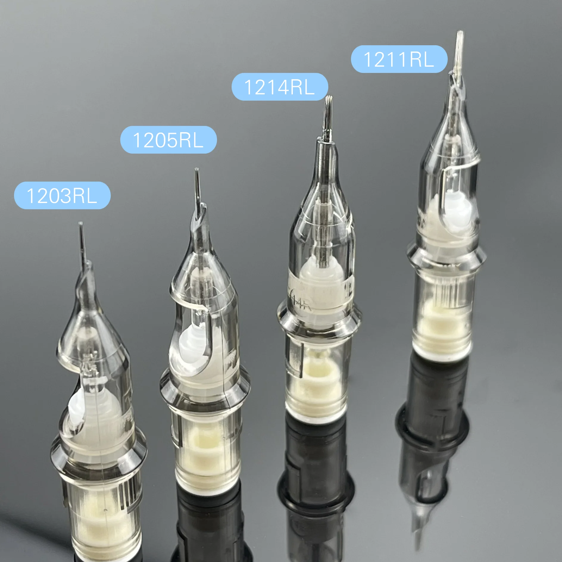 เข็มสักตลับ EZ Revolution # 12 0.35 มม.รอบ RC1201RL RC1203RL RC1205RL RC1207RL RC1209RL 11/14/18RL 20 ชิ้น/ล็อต