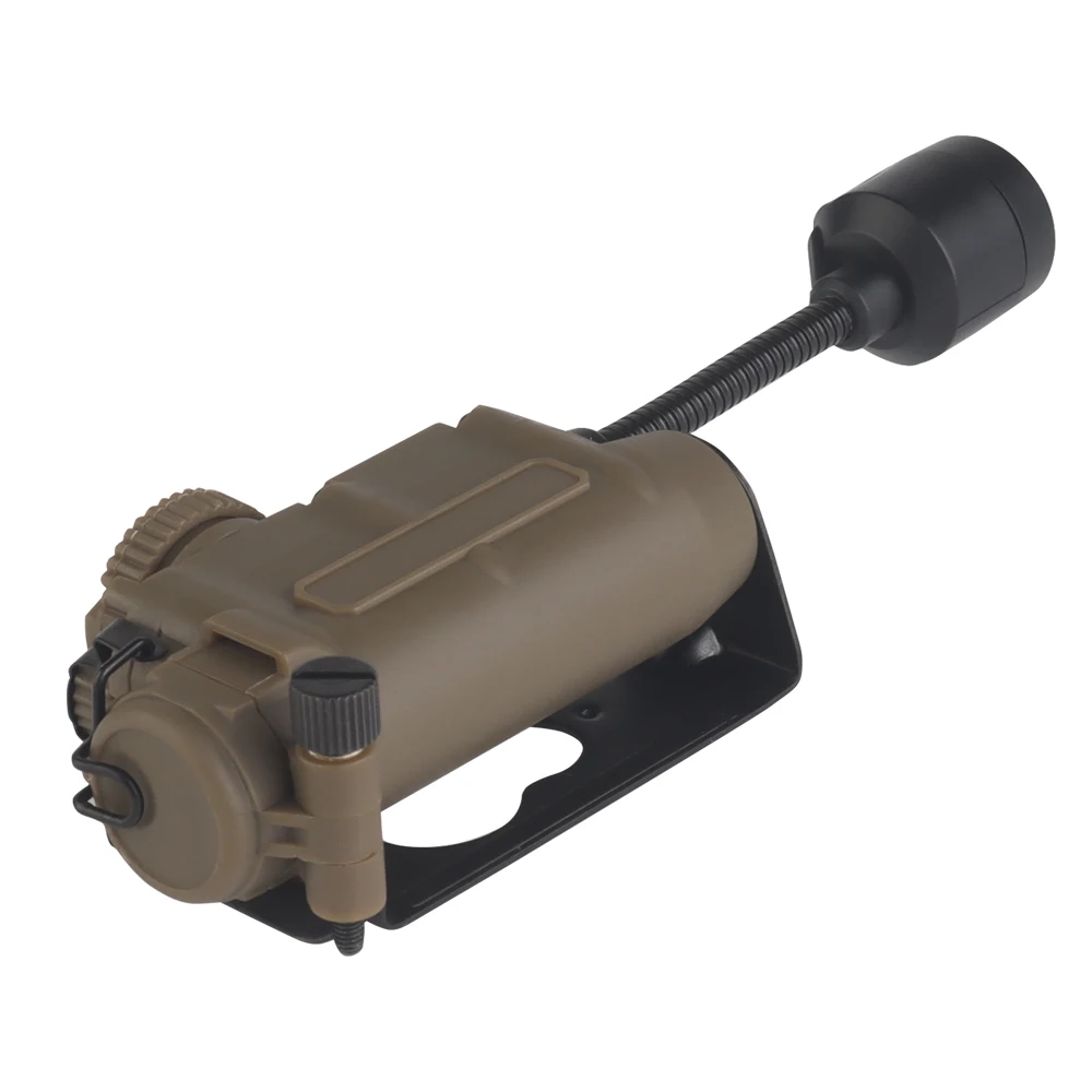 Sidewinder Helm Lampe Taktische Strobe Licht Rot/Grün/Blau/Weiß/IR Kopf IFF Licht Jagd Angeln hilfs LED Taschenlampe