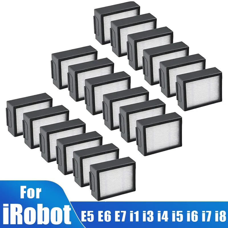 Filtr HEPA do odkurzaczy automatycznych iRobot Roomba evo, serii i,e: E5 E6 E7 i1 i3 i4 i5 i6 i7 i8 e, i,Series, części zamienne