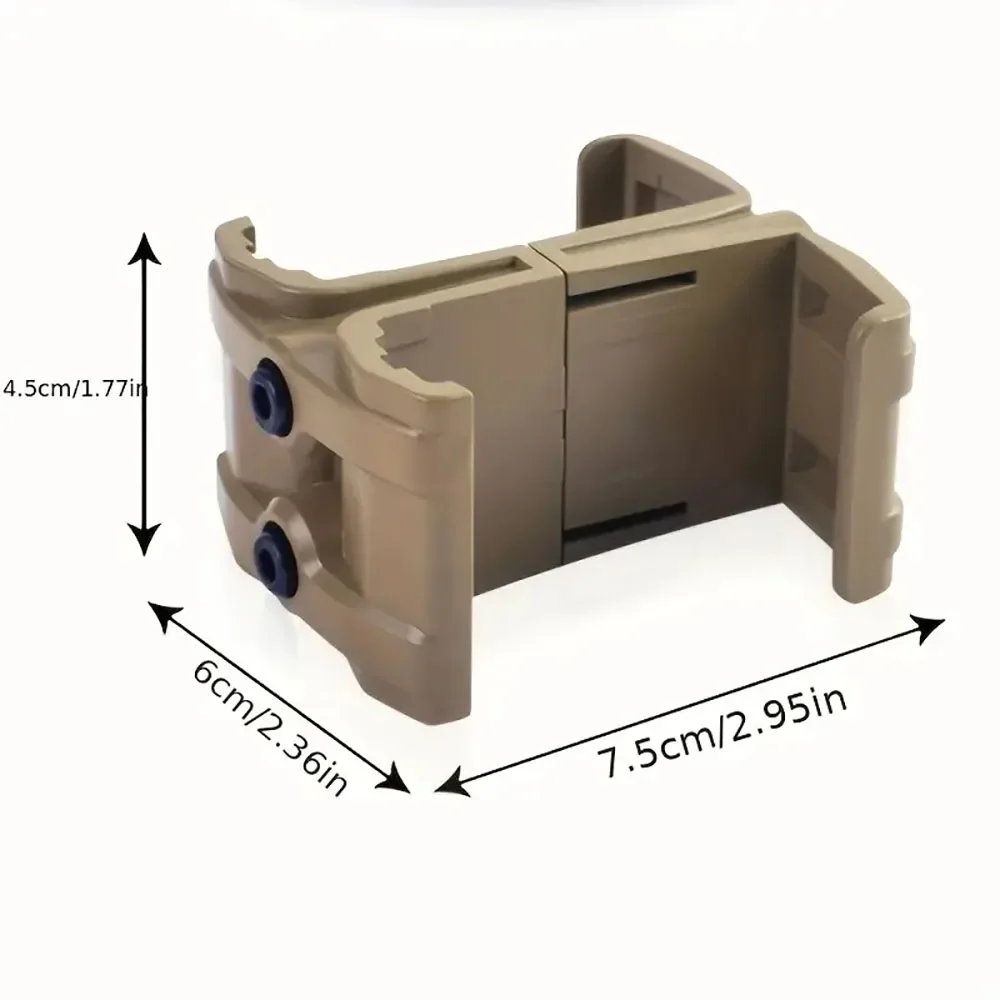 Universal Clip Gewehr Dual Parallel Magazin für AK AR15 M4 Mag595 Airsoft Link Runde Patrone Speed Loader Gun Zubehör