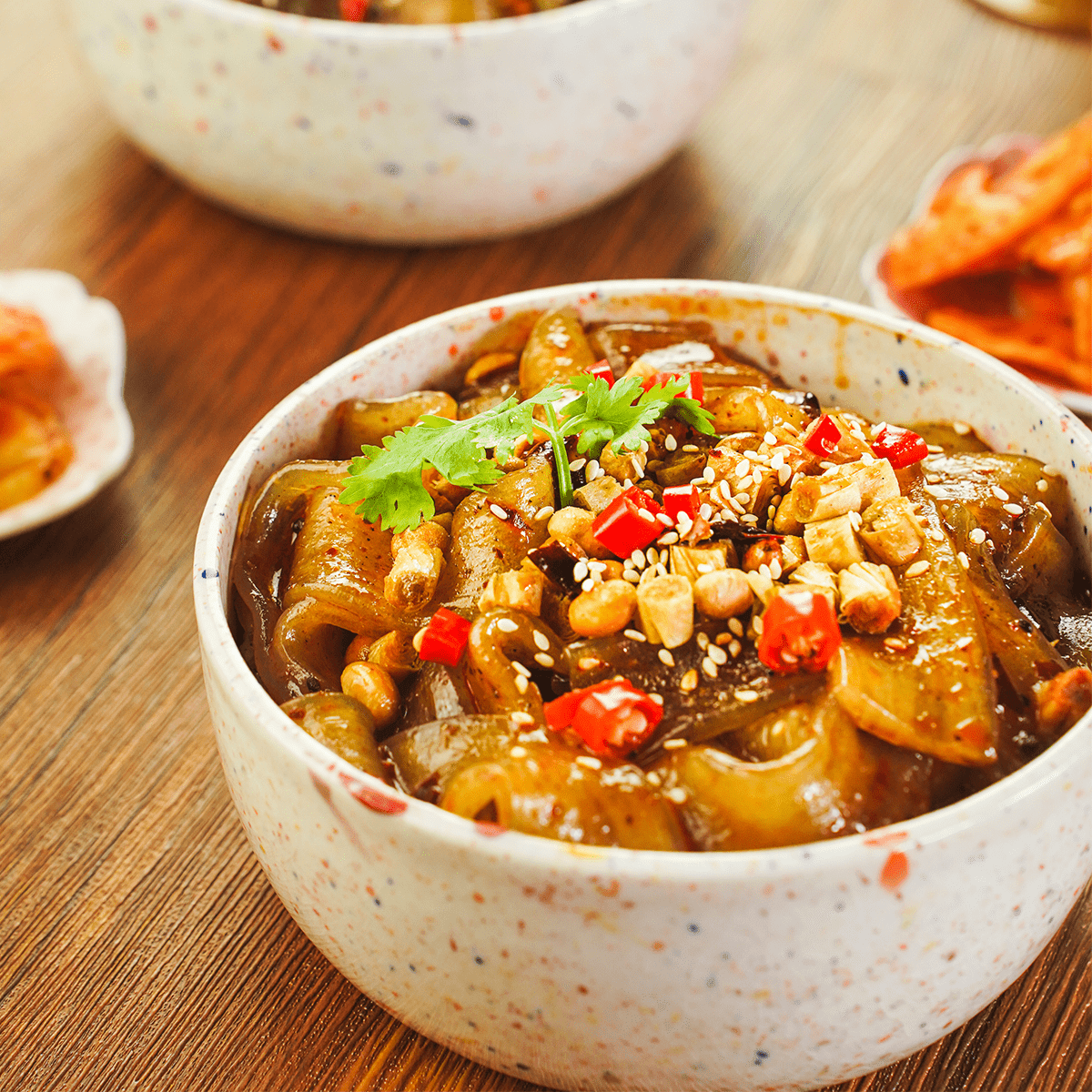 [10Packs] YUANXIAN Spicy Hot Pot Noodles (Kuanfen ), 9.38oz*10Packs