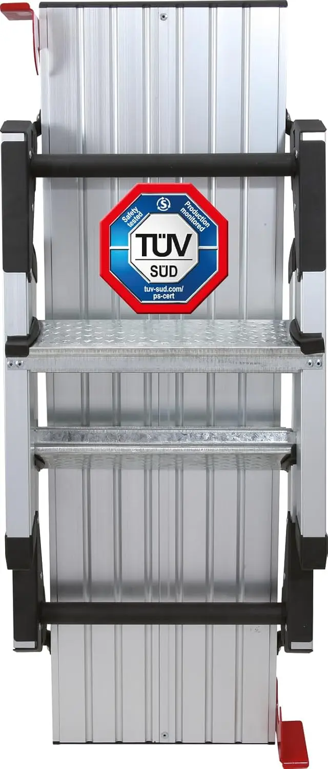Aluminiowa platforma robocza, pojemność 150 kg, 800.096 modelu. (128 chars)