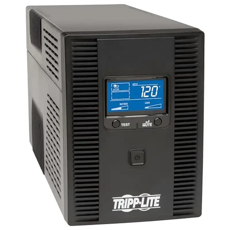 AVR LCD 디스플레이로 1500VA UPS 배터리 백업-10개 콘센트-USB-전화 및 동축 보호-Ups 전원 백업-서지 보호-라인