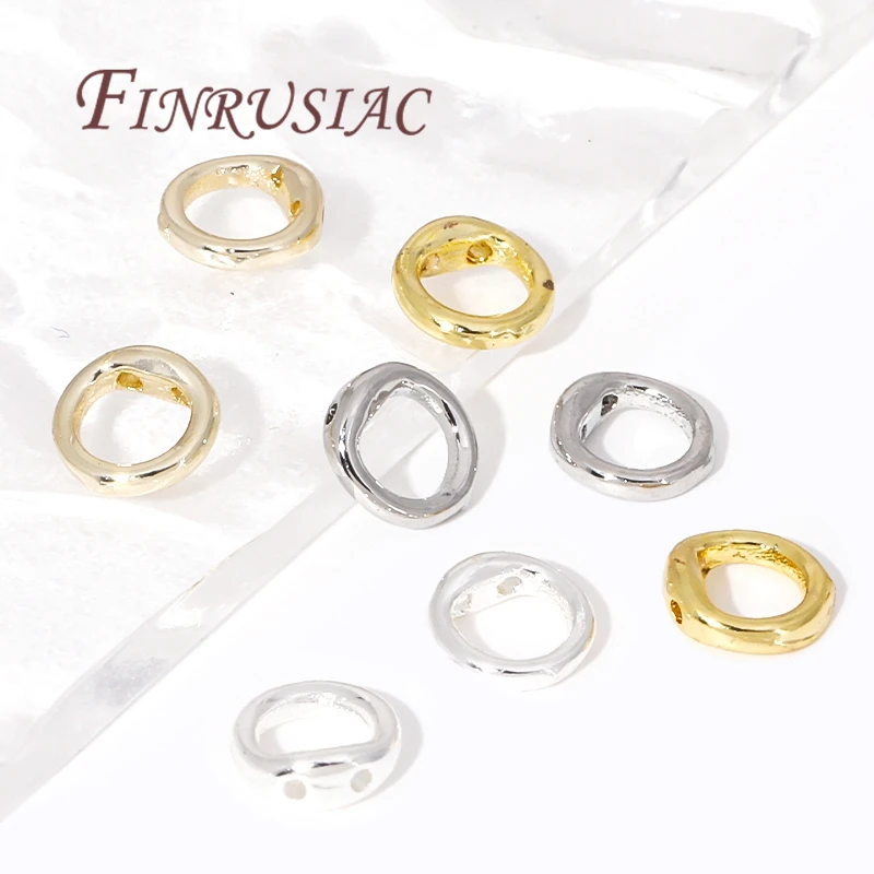 10 個/20 個卸売 3 タイプ 18 k リアルゴールドメッキエンドキャップビーズジュエリー作成、手作り DIY ジュエリー作成ビーズエンドヒント