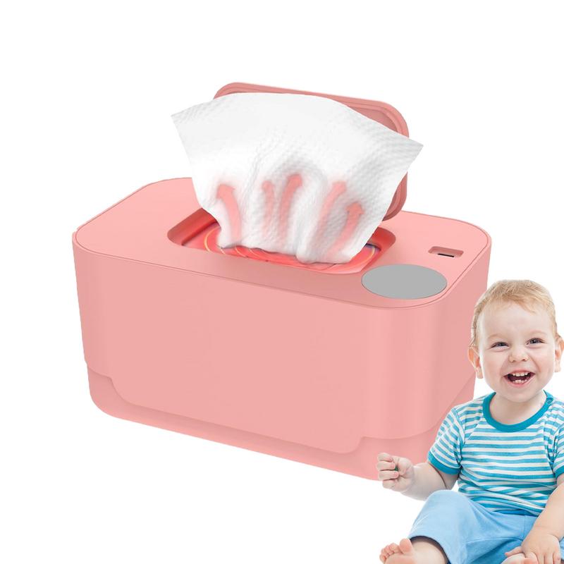 Wipe Warmer Home Use Wet Wipes Warmer Dispenser Portable Space-Saving Diaper Heater Holder Case For Living Room