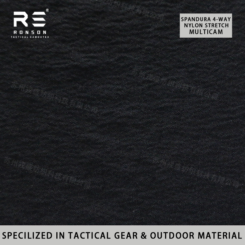 4-weg spandex spandura nylon vierweg stretch tactisch uniform stof BK/CB/WG/RG duurzaam gebruik waterdicht scheurbestendig