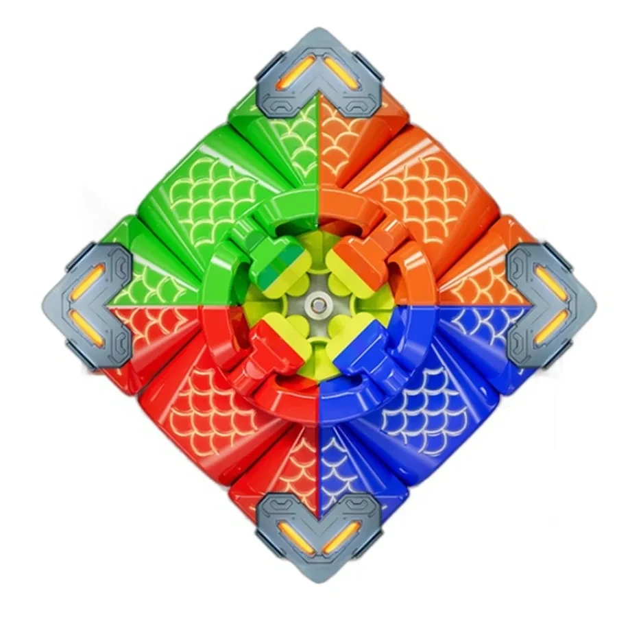 Meilong 3M V2 3x3 Magnetic Magic Cube Magnetic Lite/มาตรฐาน/UV Speed Professionalปริศนาของเล่นเด็กเด็กของขวัญของเล่น