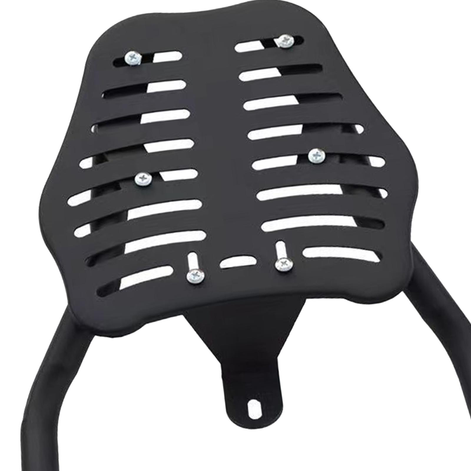 Rear Luggage Rack Carrier Motorbike Iron Tail Case Bracket Extender Carrier Durable Replace Parts Motorcycle Rear Fender Rack