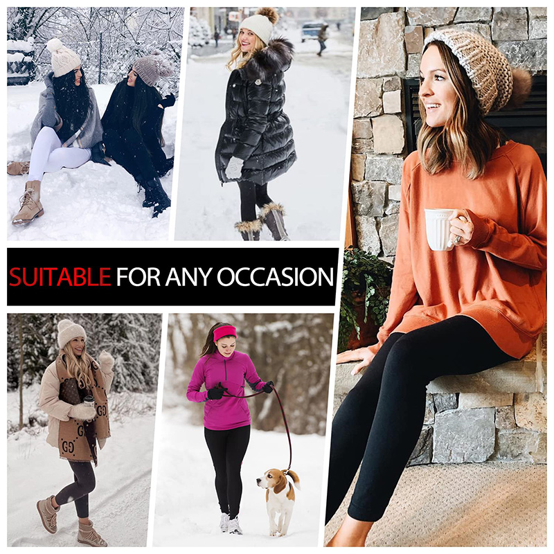 Женские Зимние Леггинсы С Высокой Талией