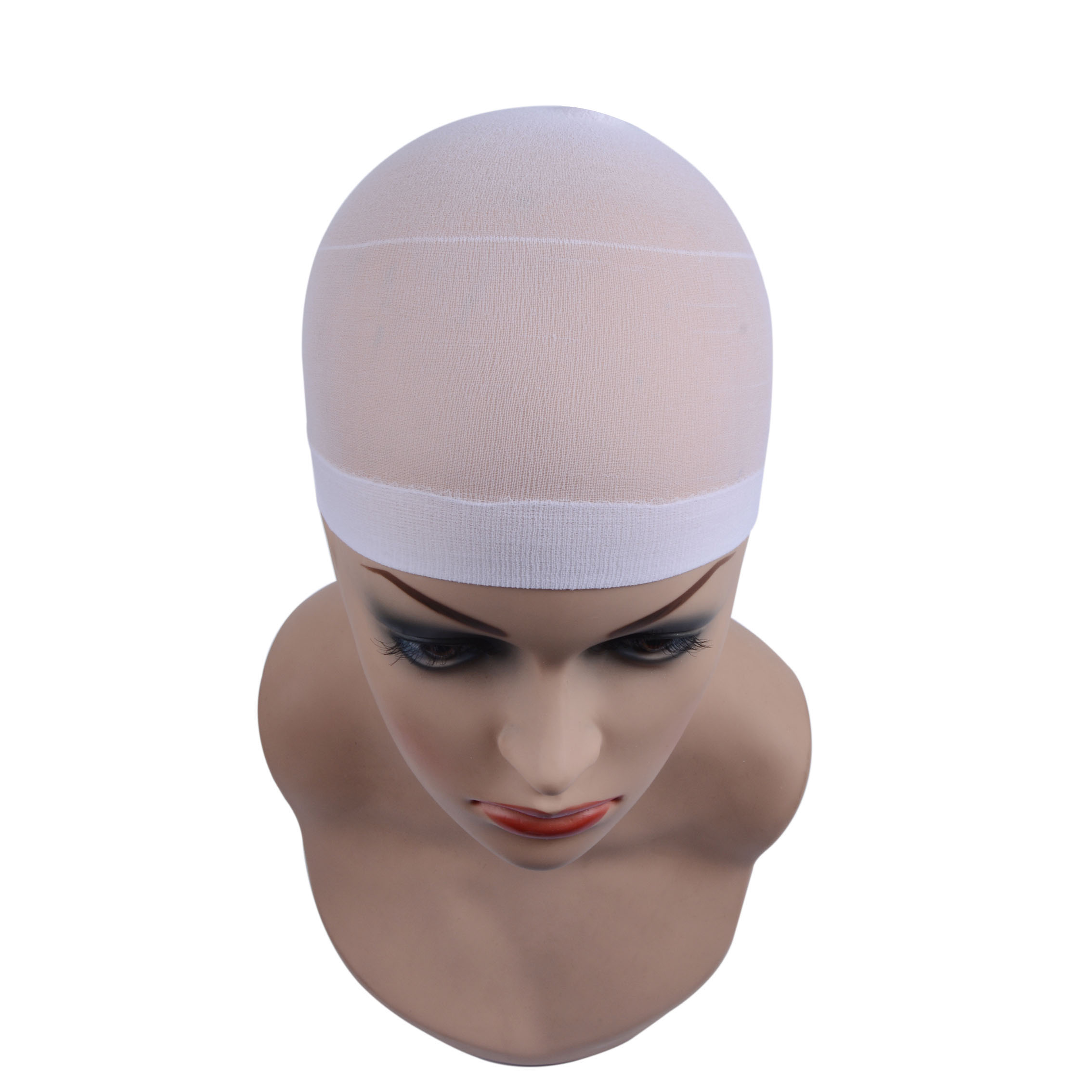 2 Cái/gói Tóc Giả Bộ Đội Tóc Lưới Dệt Hairnets Tóc Giả Lưới Căng Lưới Nắp Làm Tóc Giả Free Size