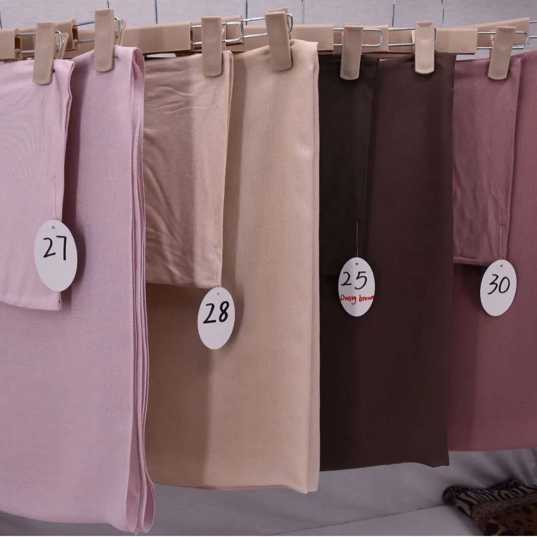 84 Farben Modal Hijab mit Modal Undercap Set Basic Stretchy Pullover Kopftuch Dünn Atmungsaktiv Sonnenschutz Kopfwickel Hijabs Schal