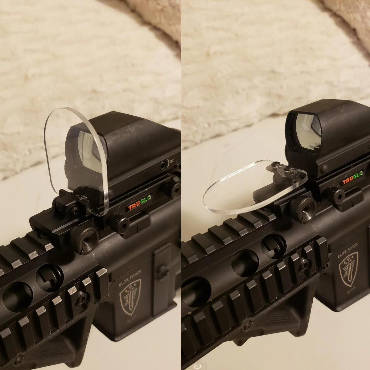 20mm gogle Protector Rifle Airsoft osłona obiektywu zakres widzenia sprzęt zewnętrzny okulary holograficzne akcesoria do ochrony oczu