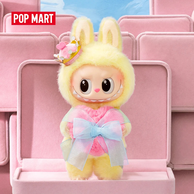 POP MART THE MONSTERS Seria Let's Checkmate — виниловая плюшевая подвесная карточка, ограниченное количество 2 шт. в пользовательские