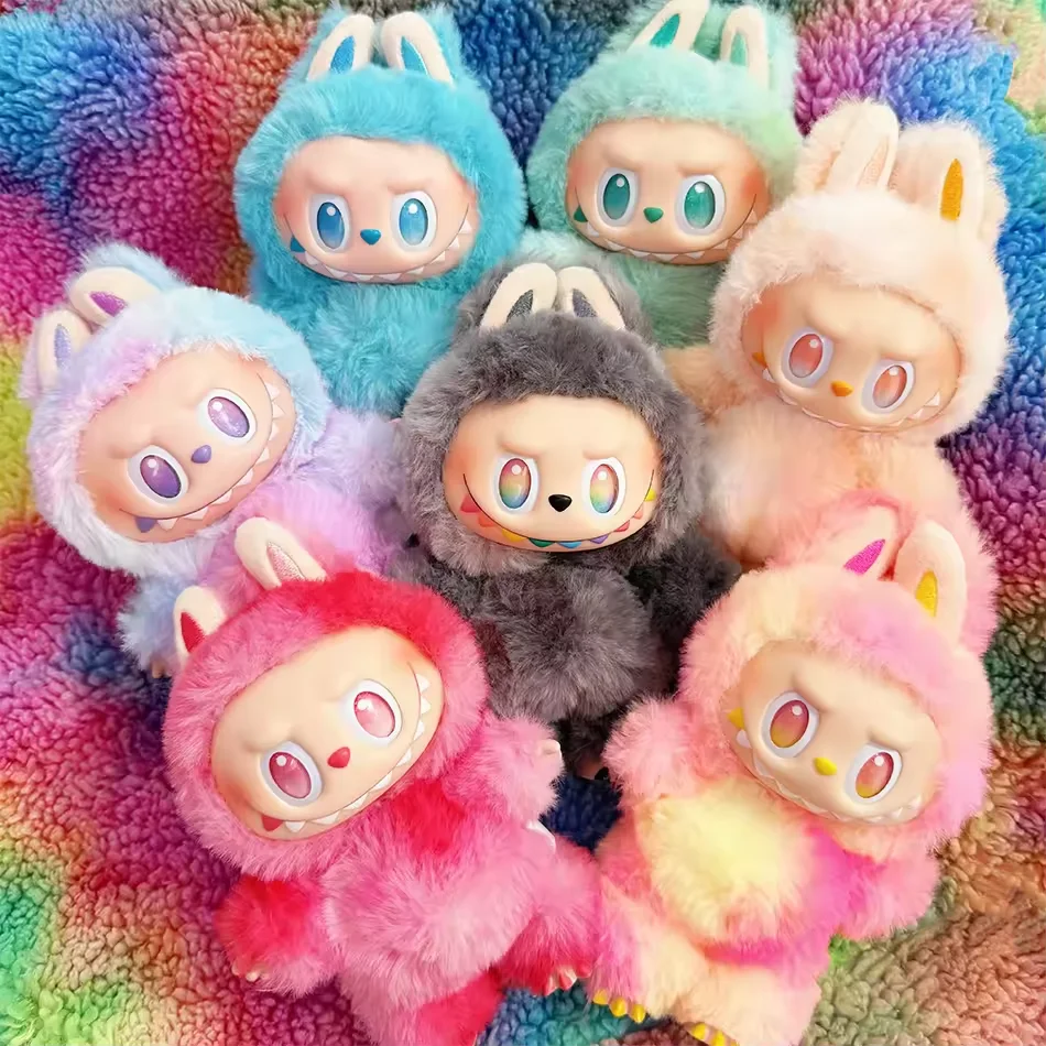 The Monsters V3\V2\V1 Big Into Energy Series Anime Macaron Figure Vinyl Face Doll Blind Box Figure Model Keychain Surprise Gift