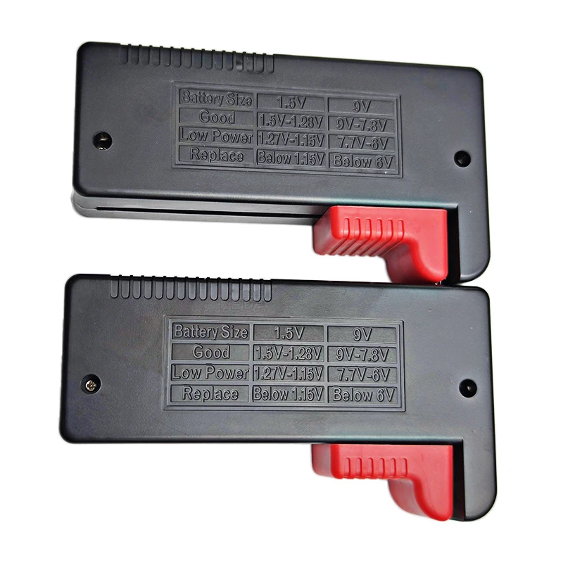 Probador de batería Digital BT-168 BT-168D, pantalla LCD AA/AAA/C/D/9V/1,5 V, Detector de verificación de capacidad de batería de botón, 1 Uds.