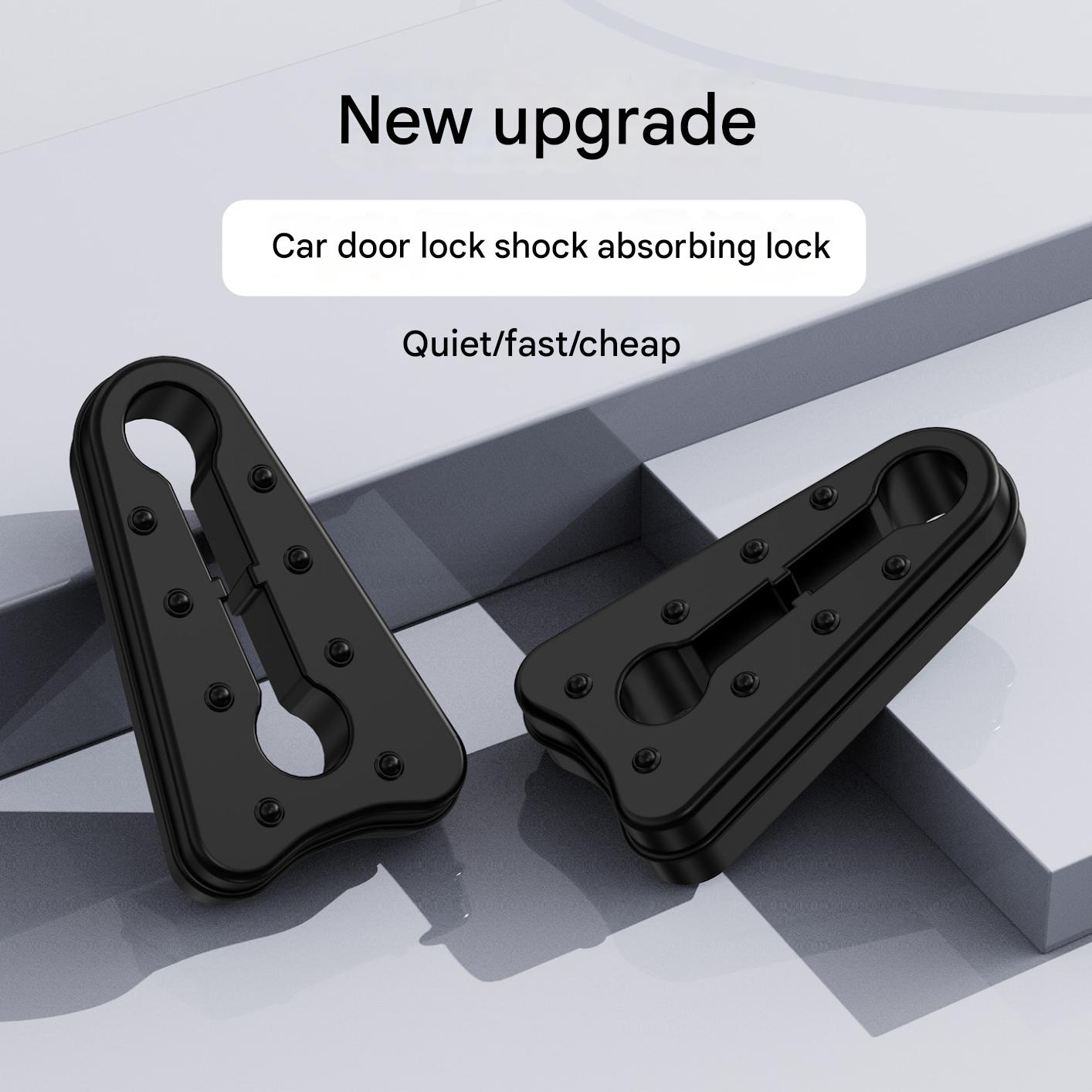 Amortecedor de fechadura de porta, 4 unidades, amortecedor para mini r60 r61 bmw 3 5 séries x1 x3 f30 f31x5 x6 f34 f35 e90 e91 e92 e93