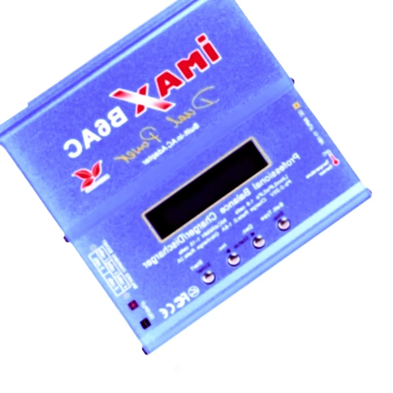 Imax B6 AC RC Lader 80W B6AC 6A Balans Digitaal LCD-scherm Li-ion LiFe Nimh Nicd PB Lipo Batterij ontlader