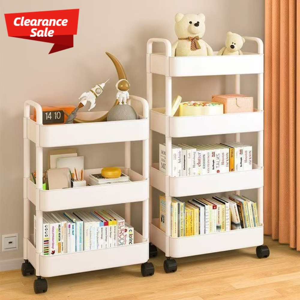 Kitchen Organizers And Storage Rack Mobile Rolling Cart Bookshelf For Bedroom Bathroom Trolley Organizer Gap Storage Rack