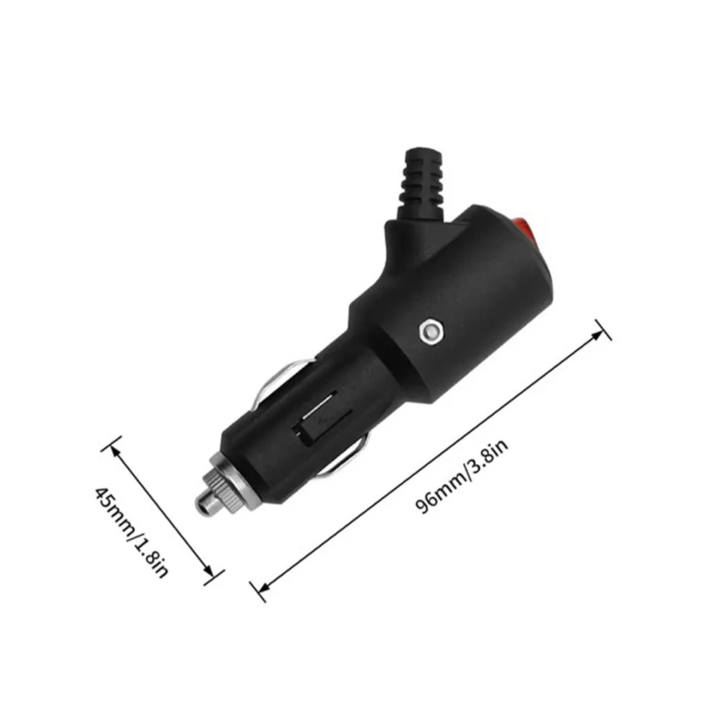 Cabo de alimentação dc 12-24v para starlink mini 16awg, cabo de carregamento de carro com interruptor indicador led contra surtos, fio elétrico plug & play