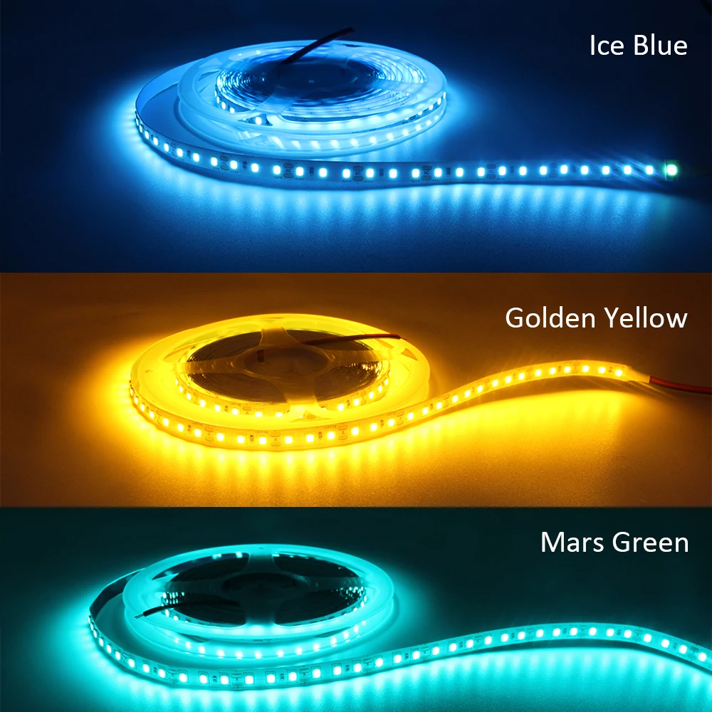5M 12V LED Strip SMD 2835 LED Tape 120LED/M 240LED/M Ice Blue Warm Cool White 12 volt Flexible Stripe Ribbon Home Decor Light