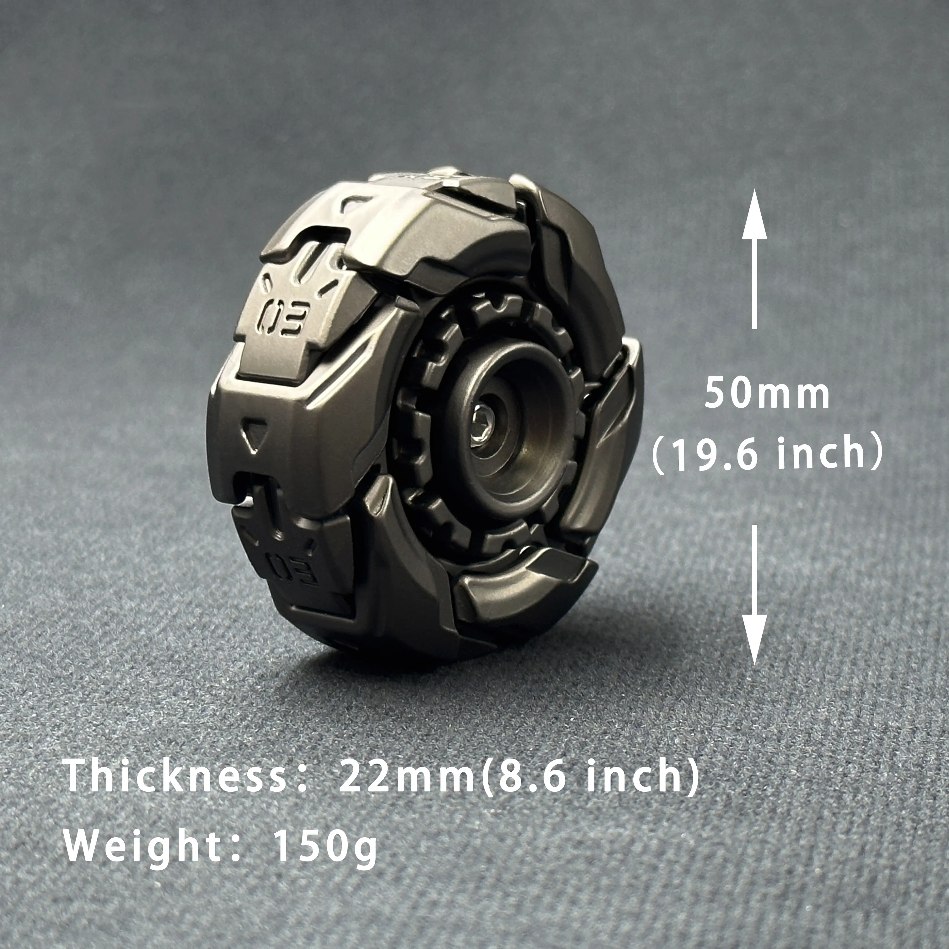 EDC Fidget Sliders Open Armor Spinning TopFidget Toys Stress Relief dla dorosłych Magnetic Meta