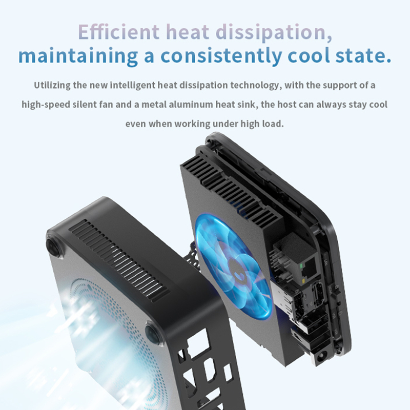 SOYO M4 PLUS2 Mini PC Intel Alder Lake N150 Windows 11 Pro Mini PC 16GB DDR4 512GB PCIe M.2 SSD WiFi 5 BT4.2 computadora de escritorio