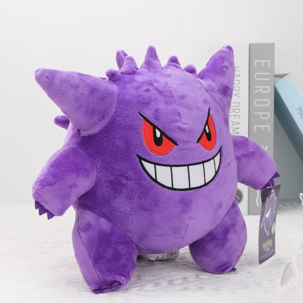 Gengar-muñeco de peluche Original, muñecos de peluche suaves, regalos maravillosos, muñecos suaves Kawaii, juguetes Piplup de dibujos animados para regalos de navidad