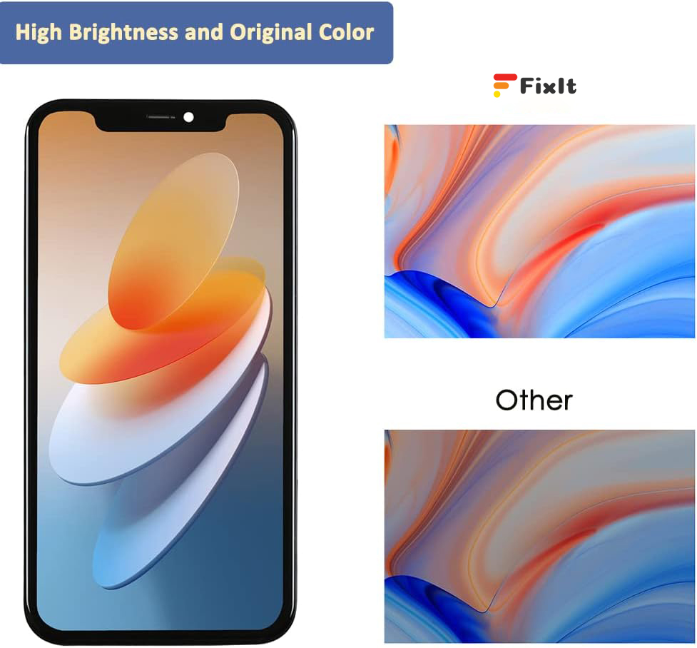 아이폰 11 화면에 대 한 OLED 6.1 인치 화면 교체 전화 11 LCD 디스플레이 화면 디지타이저 어셈블리 수리 도구