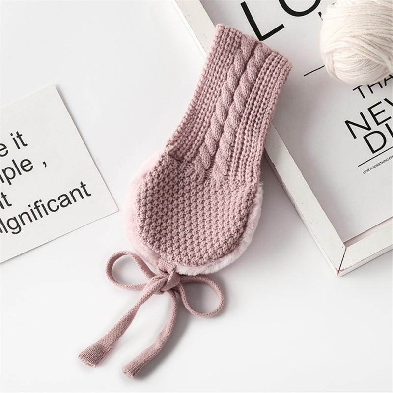 Cache-oreilles tricotés chauds pour femmes filles, couvre-oreilles en peluche, à pour l'extérieur, couvre-oreilles,