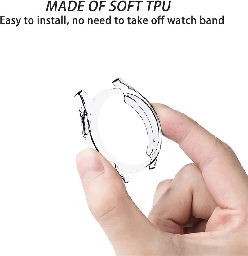 Etui TPU do Huawei Watch GT4 GT3 GT2 46mm do Huawei GT 3 46 mm GT 4 46mm 41mm Wszechstronna osłona ekranu Etui zderzakowe