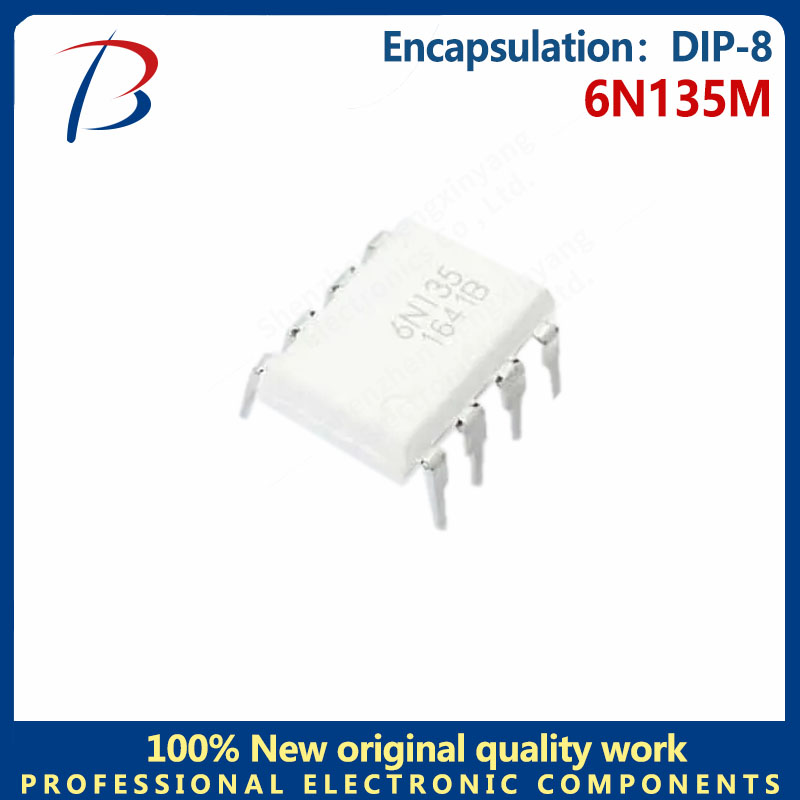 10PCS 6N135M fotoacoplador em pacote DIP-8 em linha