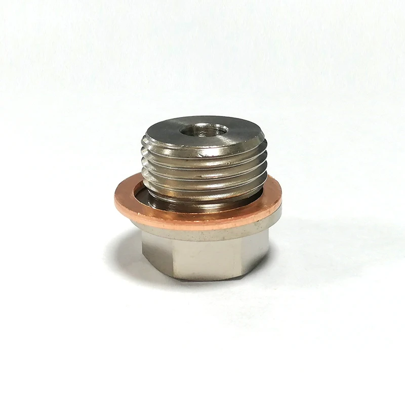 Plugue M18x1.5 1/8NPT do adaptador do sensor de temperatura da exaustão de aço com arruela