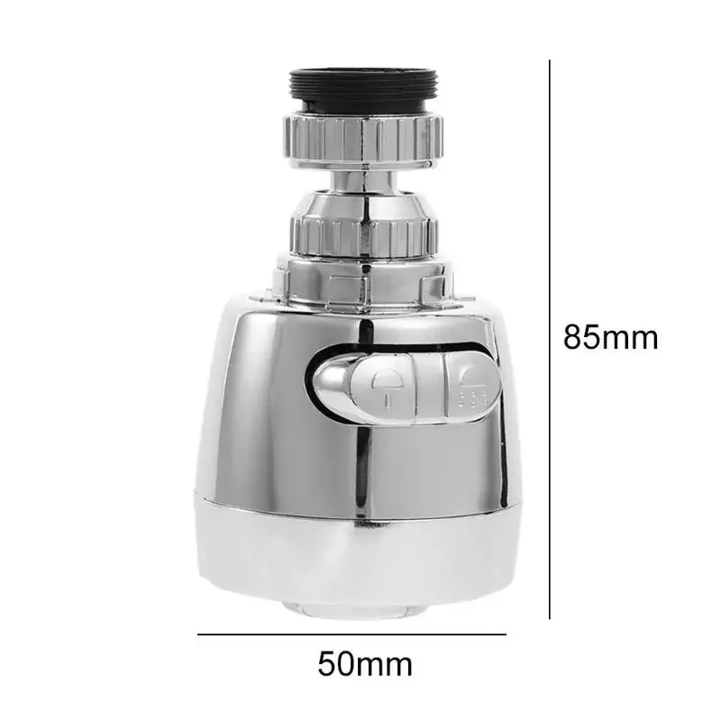 Universal Rotatable ก๊อกน้ําห้องครัวอะแดปเตอร์หัวฝักบัวห้องน้ํา Water Saving TAP Aerator Diffuser หัวฉีด Splash FILTER Bubbler