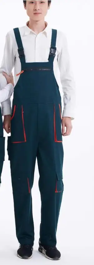 男性長袖カーゴオーバーオールよだれかけパンツジッパーポケットロンパースジャンプスーツファッション労働カジュアルカバーオールプラスサイズ S-4xl