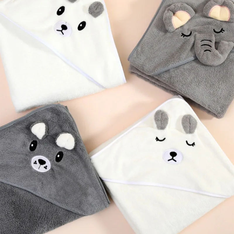น่ารักผ้าเช็ดตัวสําหรับทารกผ้าเช็ดตัวดูดซับนุ่มทารกแรกเกิด Swaddle Wrap ผ้าห่มเด็กสําหรับเด็กผู้หญิง