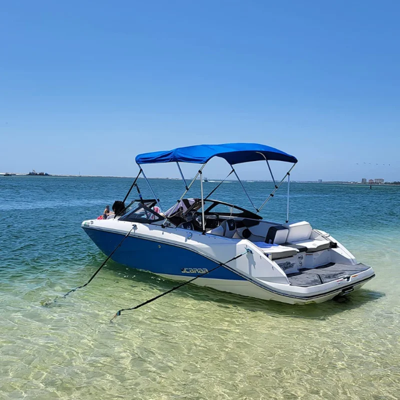 Linhas de doca elásticas corda marinha bungee cabos laços de choque para caiaque watercraft jet ski pontão canoa potência com tira reflexiva