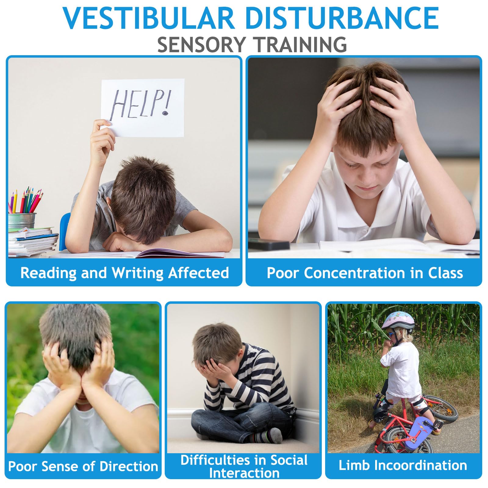 Kids Swivel Chair,Sensory Spinning Chair for Kids,Toddler Spinner seat Carousel Spin Sensory Chair for Kids,Training Body Coordi