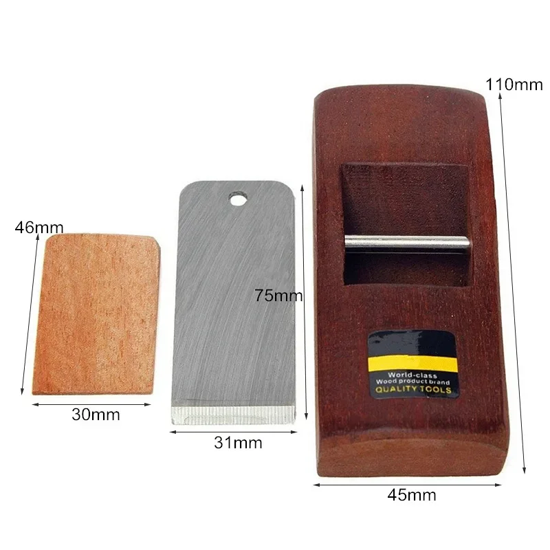 Wood Hand Planes Mini and Portable Woodworking Edge Trimming Plane for Edge Rounding Corner Rounding for Wood Cutting Working