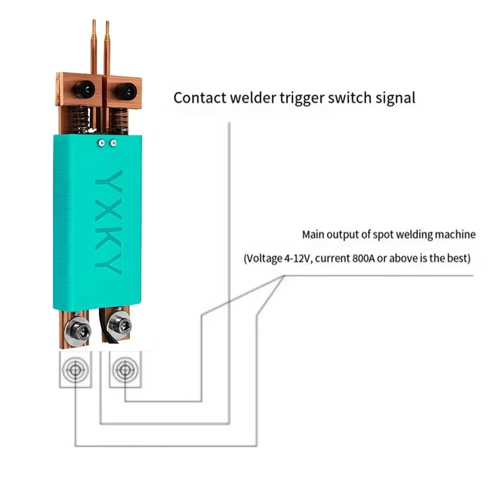 18650 Battery Triggered Welding Mini Spot Welding Handheld Automatic Triggered Spot Welding Pen Integrated Spot Welding Machine