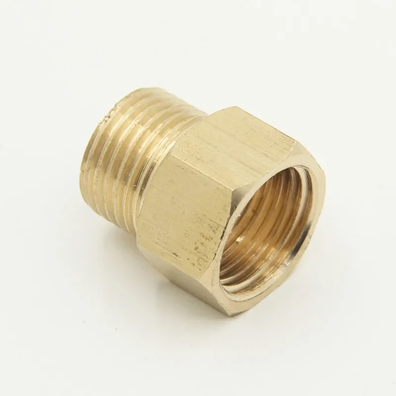 1 Chiếc Đồng M/F 1/8 "1/4",3/8 "1/2" 3/4 "BSP Dây Chuyền Nam Sang Nữ Phối Ren Đồng Khớp Nối Adapter Đồng Ống
