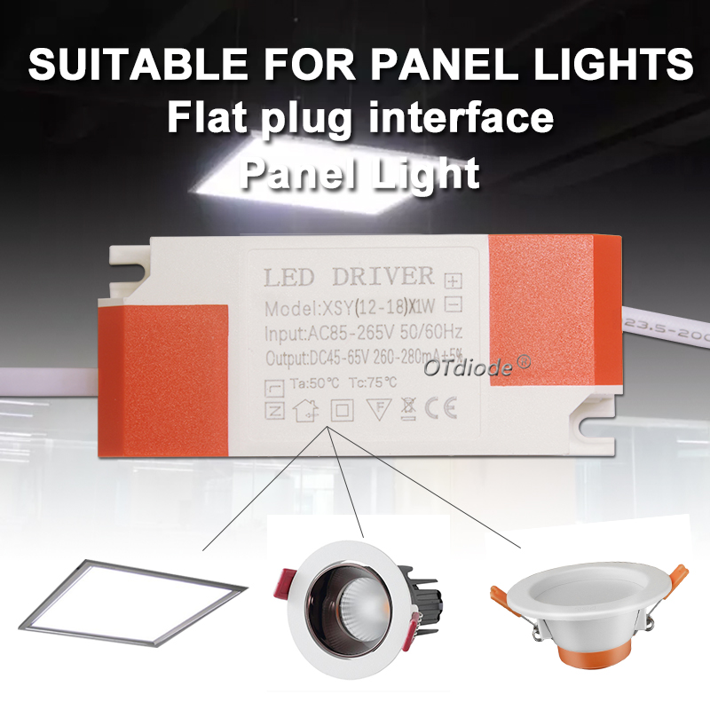 LED Driver Transformer 3W 5W 7W 12W 18W 20W 25W 36W 300mA Power Supply Constant Current Adapt 12v 24v For LED Lights DIY Panel