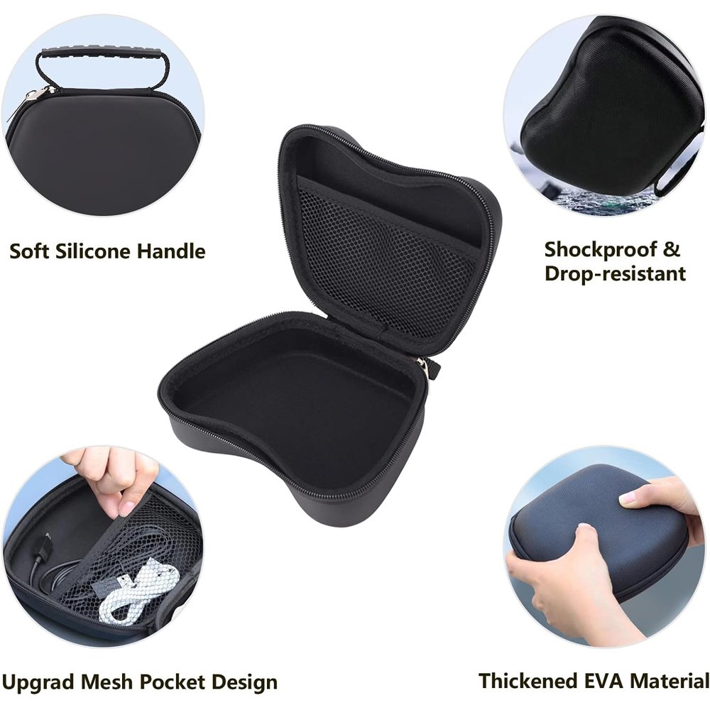Funda para controlador de viaje Compatible con Switch Pro Controller PS5 Controlador Xbox Estuche de transporte compacto con carcasa dura