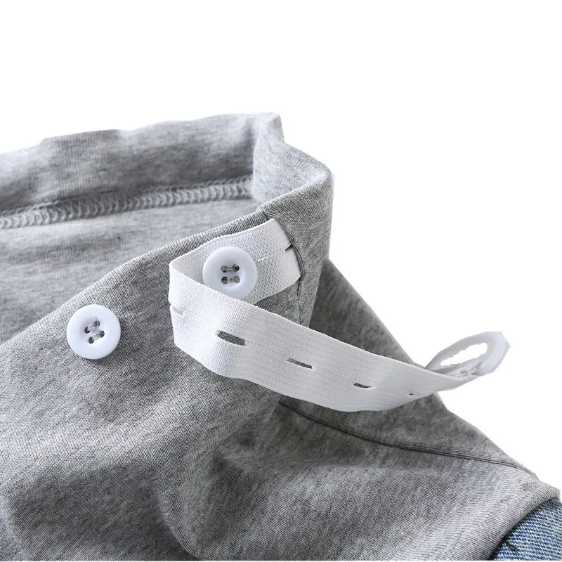 Fdfklak สีกางเกงยีนส์ Denim สำหรับหญิงตั้งครรภ์เสื้อผ้า Elastic เอวกางเกงการตั้งครรภ์ฤดูใบไม้ผลิฤดูใบไม้ร่วง