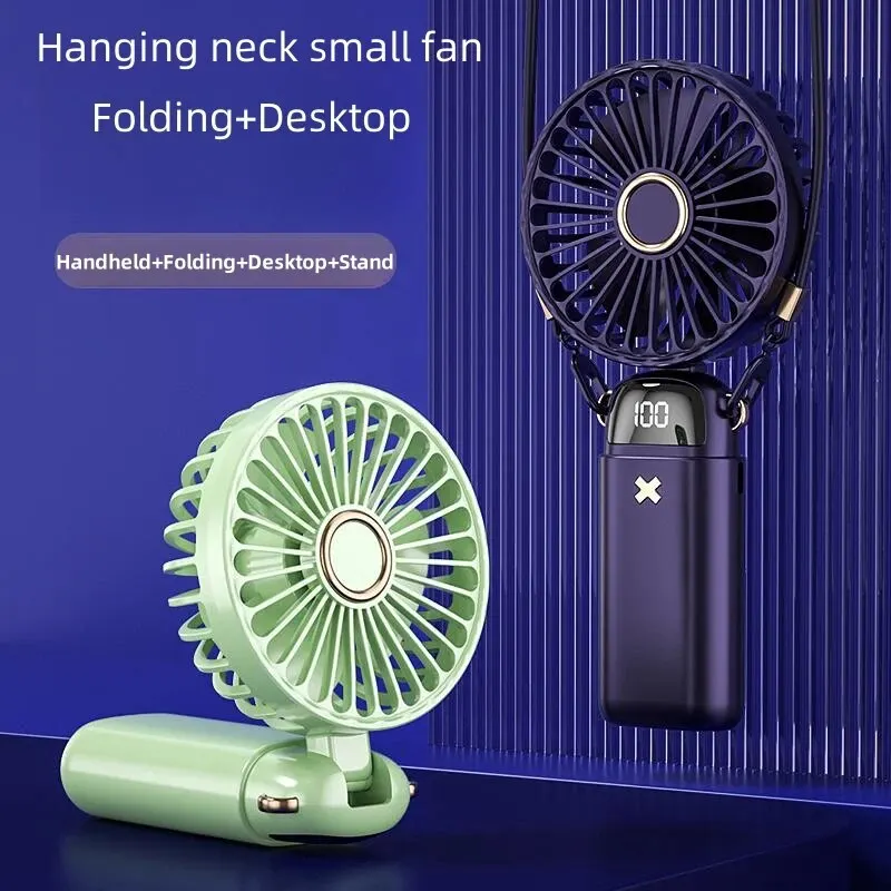 Mini-Handheld-Kleinventilator, tragbar, tragbar, leise, für Büro, Schreibtisch, Studenten auf dem Schlafsaal, Aufladen, Outdoor-Handventilator, klein
