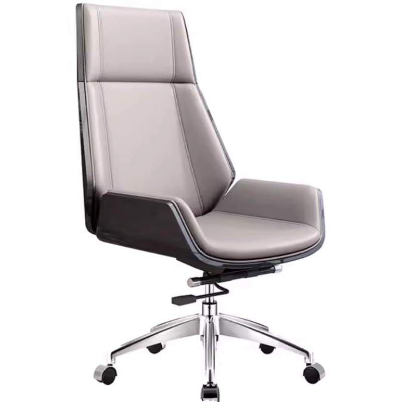 Boss เก้าอี้ Ode to Joy Office Manager เก้าอี้โมเดิร์นจิตรกรรมโต๊ะประชุมหมุนหนังคอมพิวเตอร์ Comfortabl