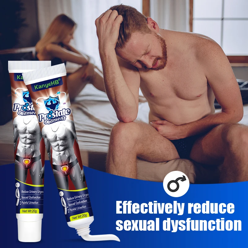 Pomada para tratamiento de Prostatitis, yeso prostático, crema de recuperación de uretritis, función urológica de próstata para hombre, cuidado de la salud G014, 1 Uds.